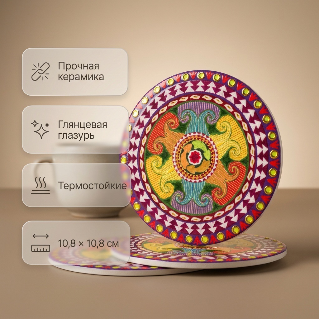 Подставка Qazaq Soul керамика
