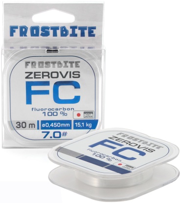 Леска Frostbite флюоркарбоновая NFB-ZVFC30-7.0 0.45 мм прозрачный