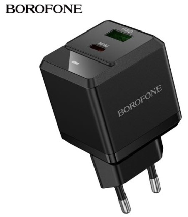 Borofone BN19 USB Type-C, USB 20 Вт черный