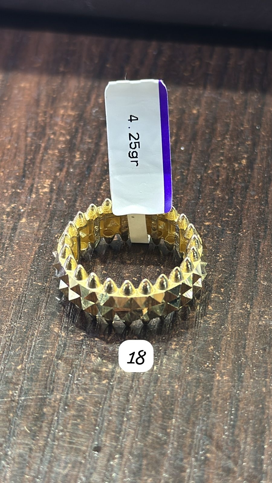 RICHY GOLD 73747745 размер 18 вес 4.25 г золото, без вставок
