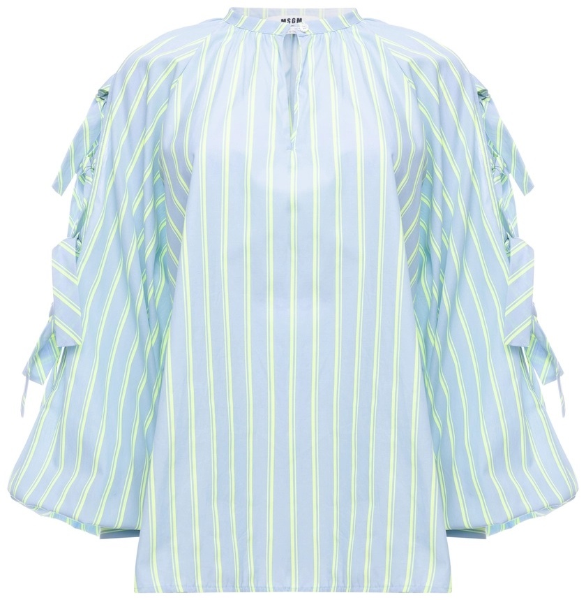 Блузка MSGM голубой