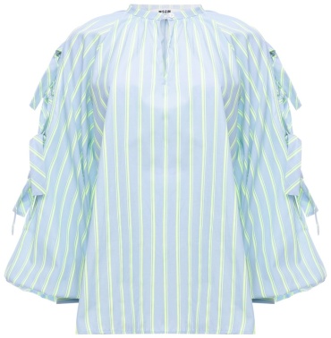 Блузка MSGM голубой