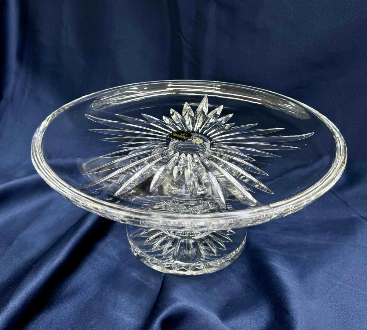 Bohemia Karol Crystal тортница Skyline Crystal 66025/305 Skyline круглая 1 шт
