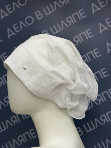 Косынка HLG-Brand размер универсальный, белый