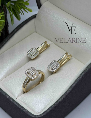 VE VELARINE VL990 вес 7.01 г золото, фианит