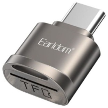Earldom ET-OT92C USB Type-C для microSD, micro SDHC, micro SDXC