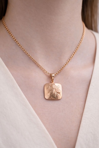 Подвеска GOLD TRADE Тюльпан 508033143 вес 2.22 г золото, без вставок