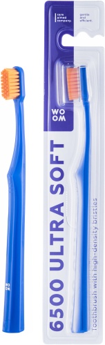 WOOM Зубная щетка ULTRASOFT 6500 зубная щетка мягкая 1 шт
