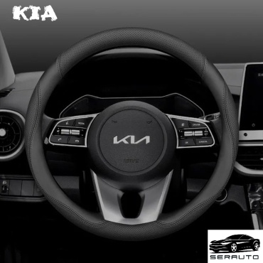 SERAUTO оплетка для руля KIA 37-39 см M черный