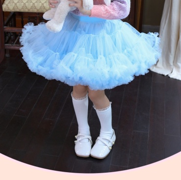 Нарядная юбка TUTU голубой
