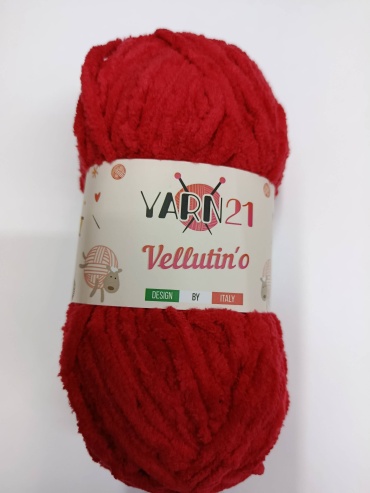 Моток YARN 21 119 Красный 120 м 100 г