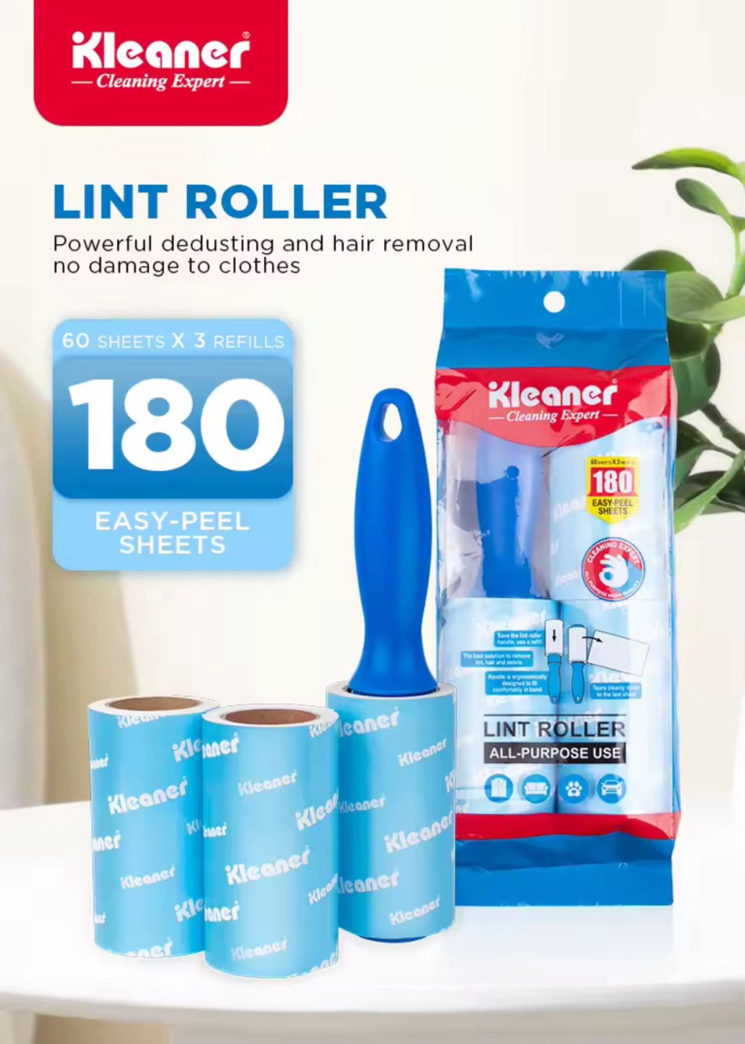 Kleaner ролик GSL010 синий