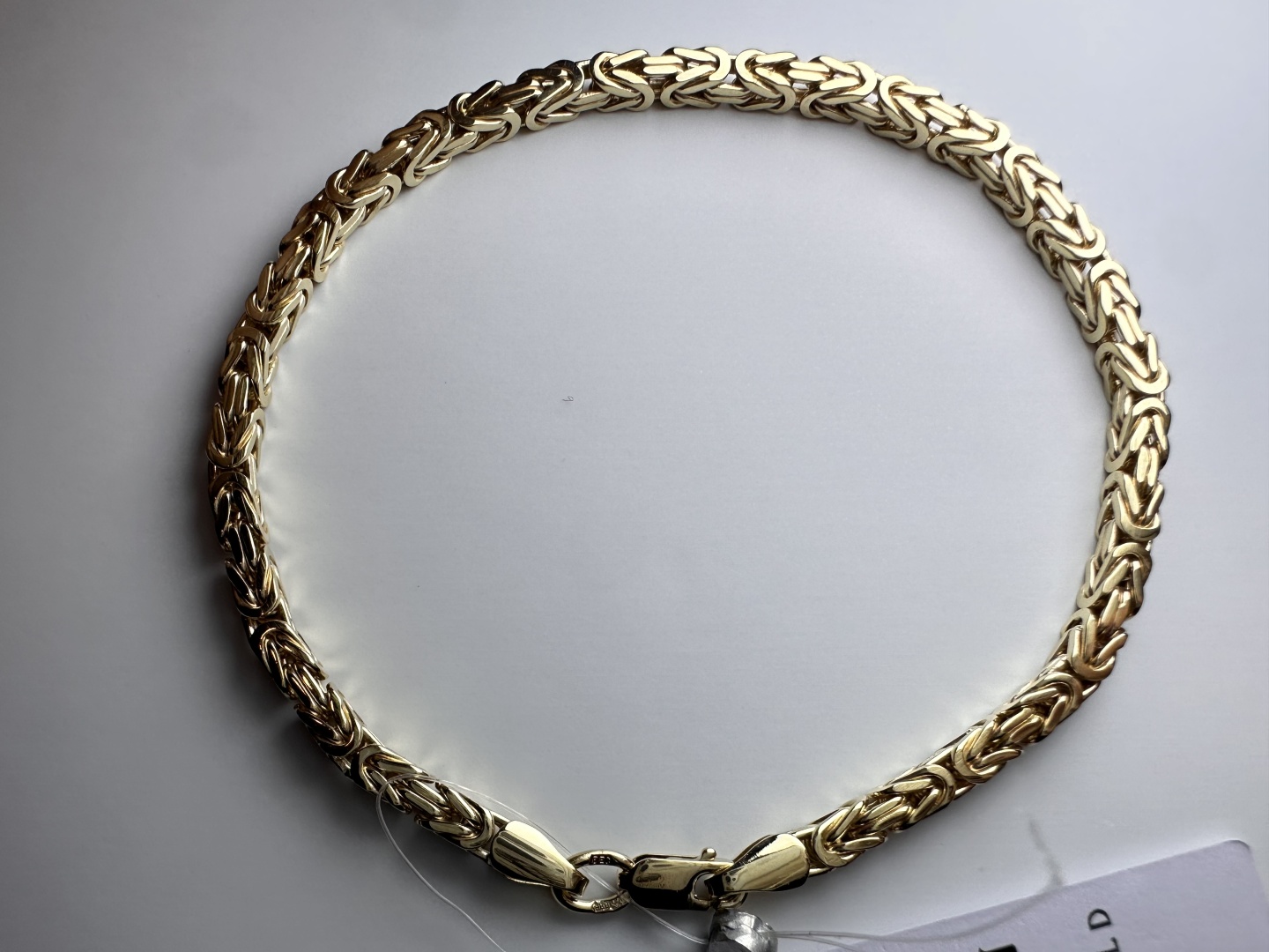 Sarkis Gold Kz0826 длина 19 см, вес 11 г золото, плетение лисий хвост