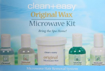 Набор CLEAN&EASY воск в гранулах, лосьон после депиляции, мицеллярная вода, масло после депиляции, молочко после депиляции