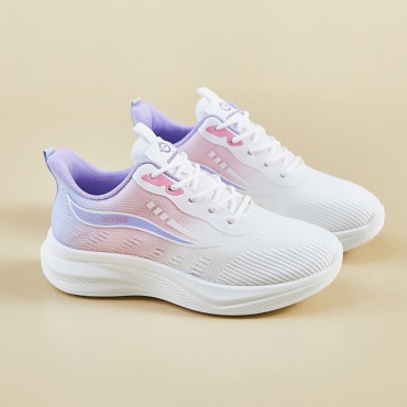 Кроссовки BestDeal Street White белый, фиолетовый