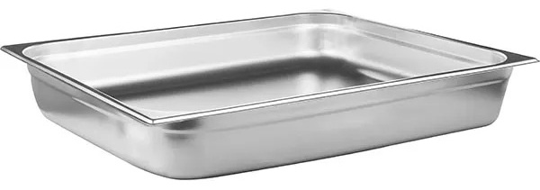 GN гастроемкость 2/1-100, (65х53 см), глубина 10 см, 28.5L, нерж/сталь, толщина 0.8 мм