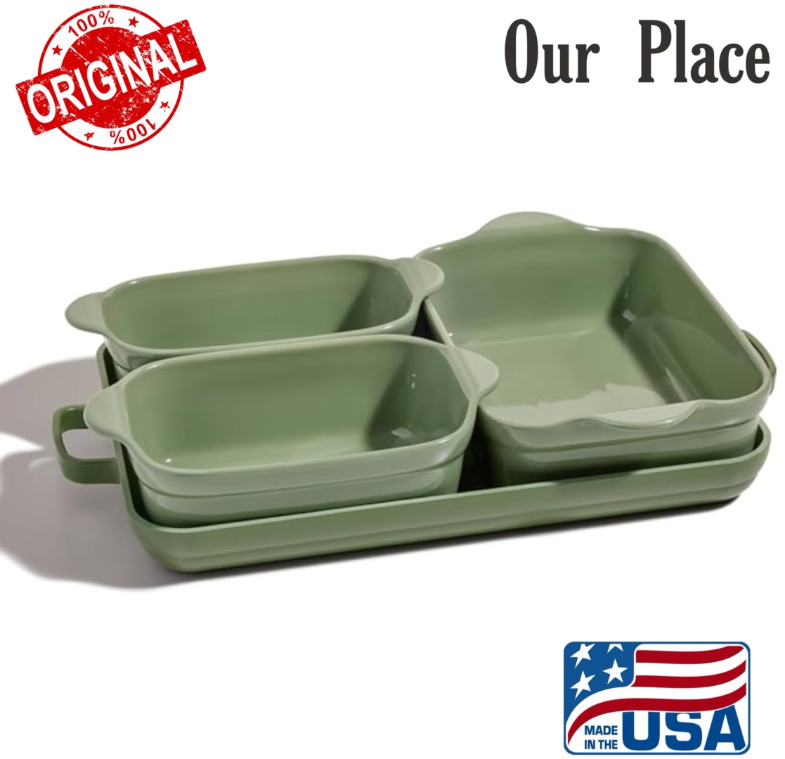 OUR PLACE форма USA Bakeware Sage, керамика