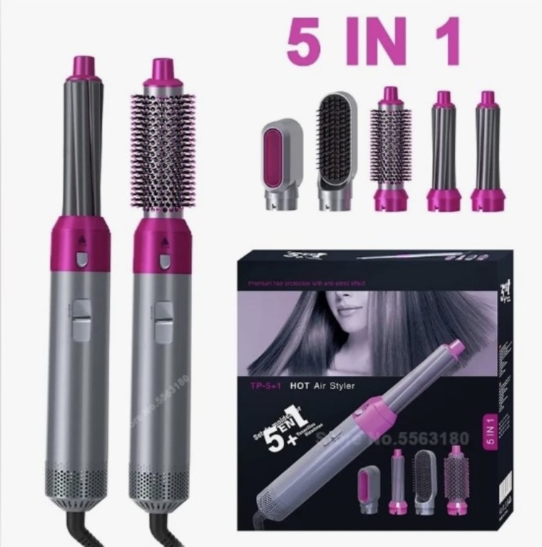2BE Hot Air Styler TP-5+1 фен-щетка розовый