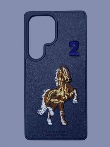Чехол Santa Barbara Polo & Racquet Club для Samsung Galaxy S25 Ultra синий