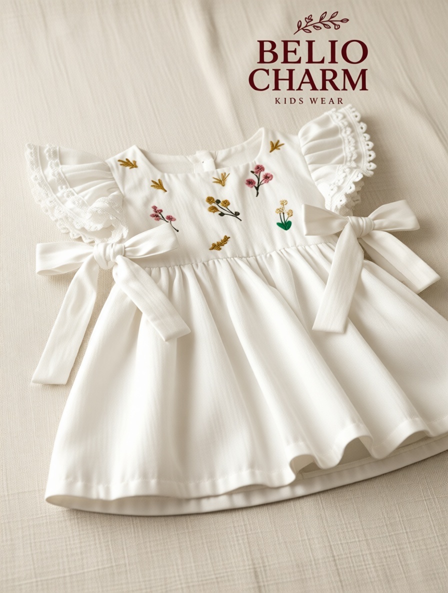 Повседневное платье Belio Charm белый