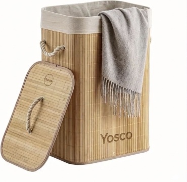 Yosco корзина для белья, детских вещей 30x40x60 см, бамбук