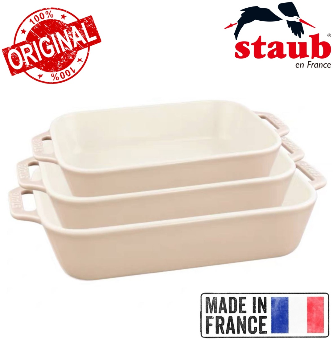 Staub форма Ceramique Light Pink, керамика
