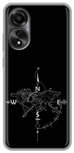 Чехол BAIKO для OPPO A17 рисунок