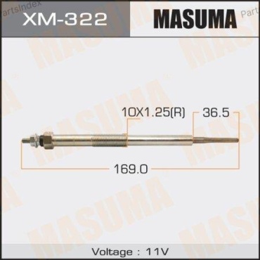 Masuma Свеча Накаливания XM322