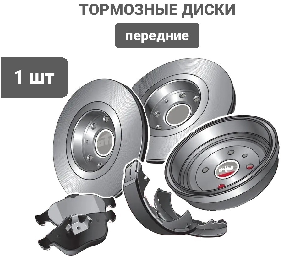 Диски PATRON передние PBD4150