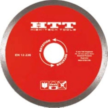 Диск отрезной алмазный 200x22.22х2.4 мм, HTT RIM