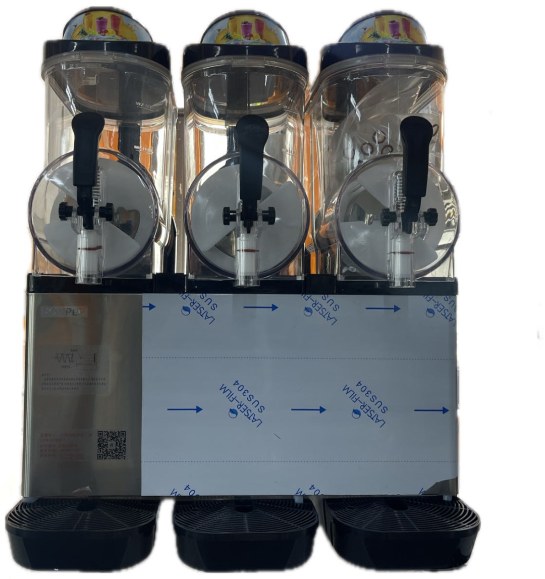 Аппарат Slush Dispenser черно-серебристый