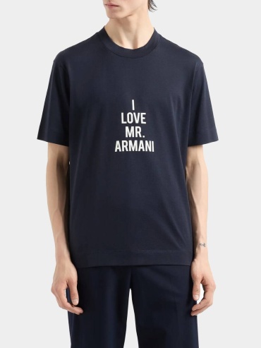 Футболка Emporio Armani синий