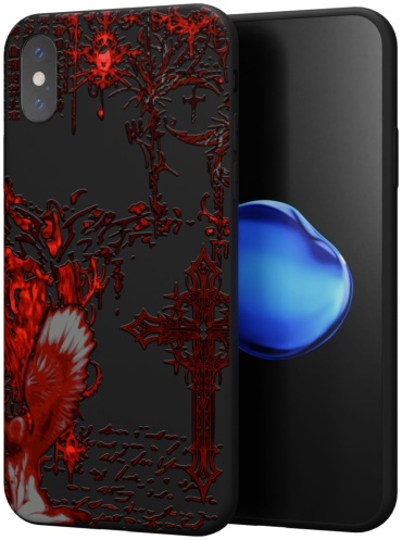 Чехол Mcover для Apple iPhone X, iPhone Xs рисунок