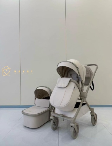 Коляска универсальная 2 в 1 Kidilo D901, бежевый