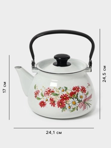 SIMA-LAND HOME чайник Астры 10940153 3 л, эмалированная сталь