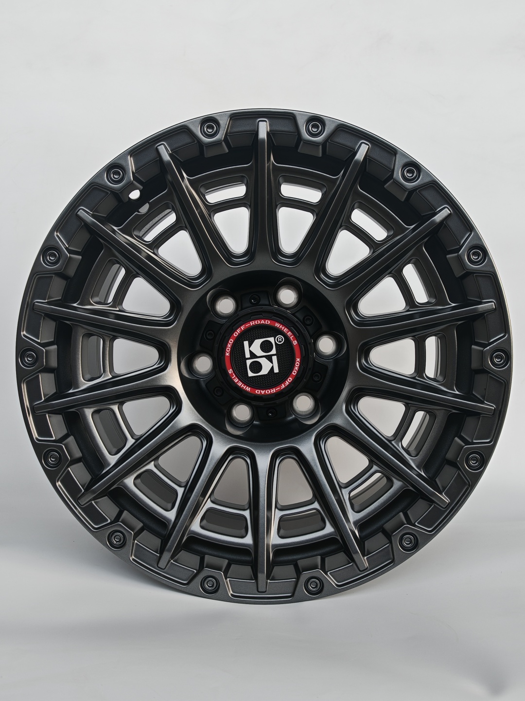KOKO Off-road850 8.5x17/6x139.7 D110.1 ET0 4 диска черный, черный матовый