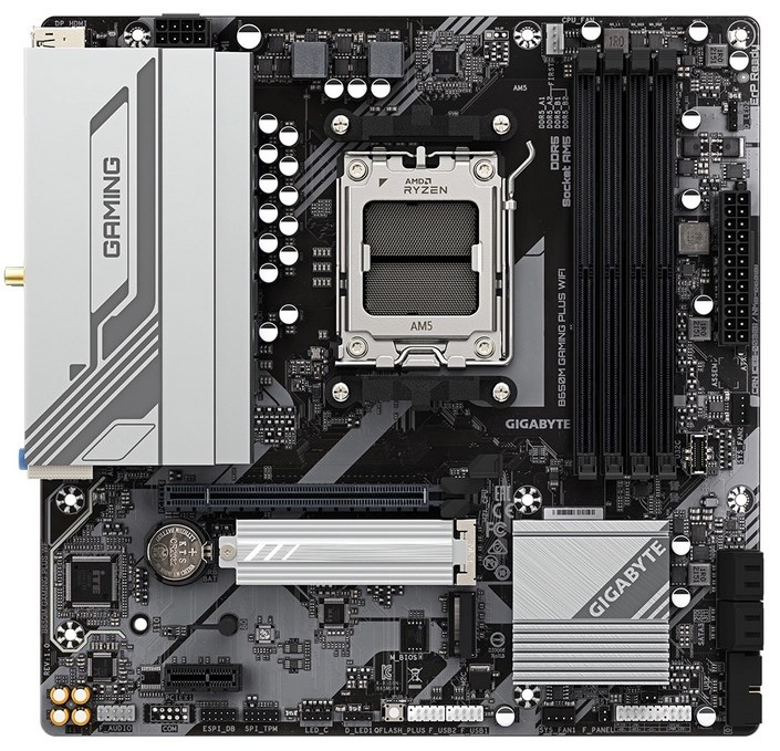 Материнская плата GIGABYTE B650M GAMING PLUS WIFI (REV1.1)