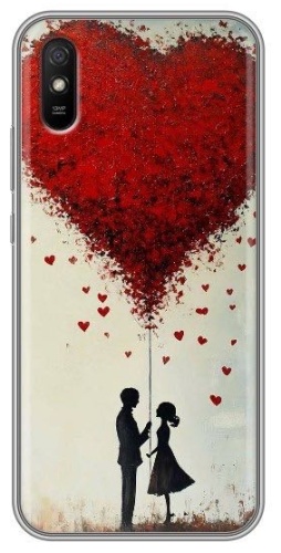 Чехол для Xiaomi Redmi 9a рисунок
