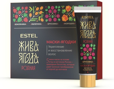 ESTEL PROFESSIONAL маска Жива ягода родная 5 шт по 30 мл