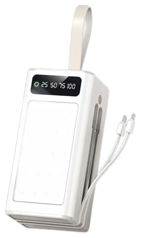 Внешний аккумулятор Ox pb56 powerbank 30000 мАч белый