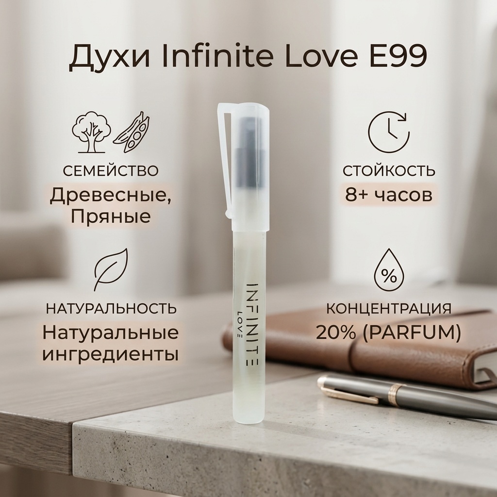Infinite Love E99 духи PARFUM 8 мл, для мужчин