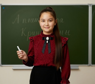 Блузка бордовый