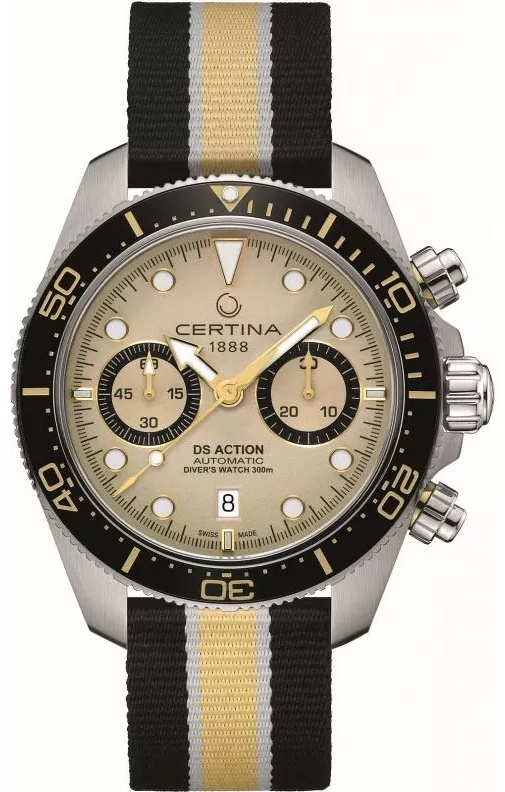 Механические Certina C032.827.18.271.00 нержавеющая сталь