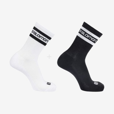 Носки Salomon 2 пары черный, белый 39-41