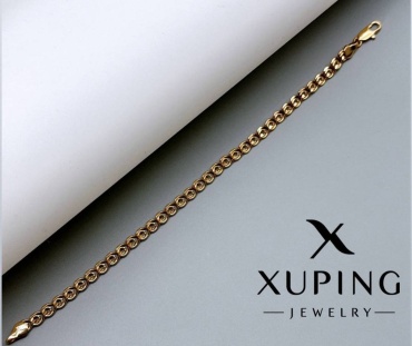 Xuping Jewelry 6 длина 21 см медицинская сталь, без вставок