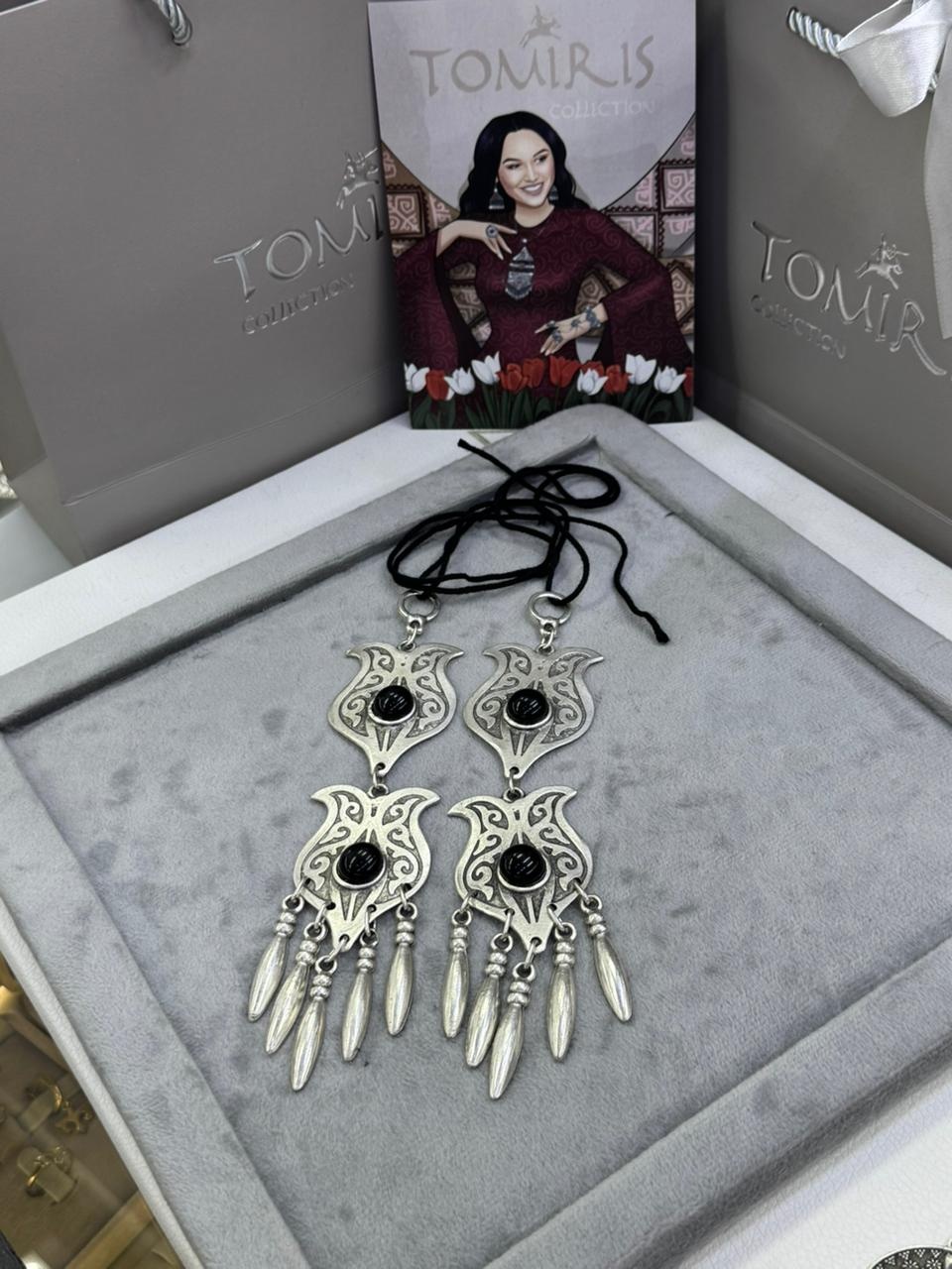 Украшение на волосы TOMIRIS COLLECTION нержавеющая сталь, без вставок
