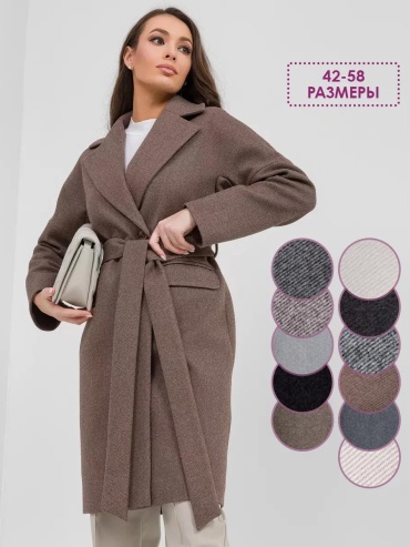 Пальто черный