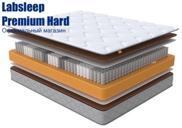 Матрас Labsleep Premium Hard, 160x200x21 см