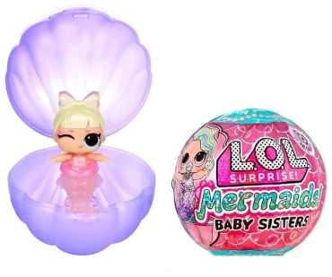 Кукла-сюрприз L.O.L. Surprise! Сестричка Mermaids! 5 см