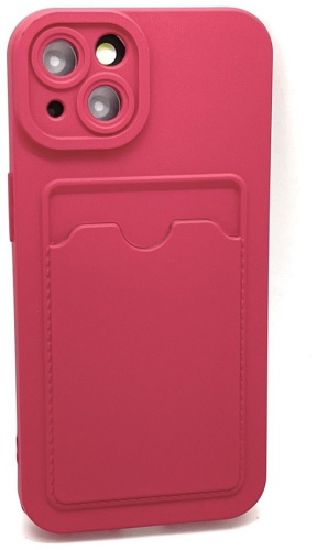 Чехол CAR NEW для Apple iPhone 15 красный